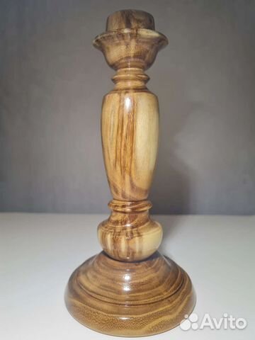 Подсвечник деревянный столярное дело