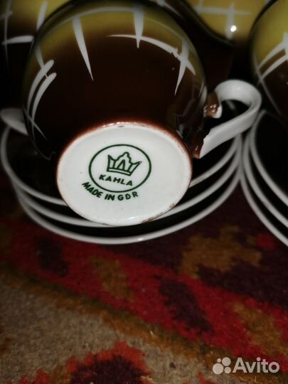 Кофейный сервиз kahla гдр