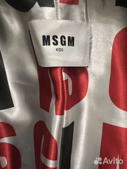 Пальто msgm на 12 лет