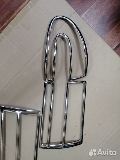 Новые молдинги задних фонарей газ 3110 31105 хром