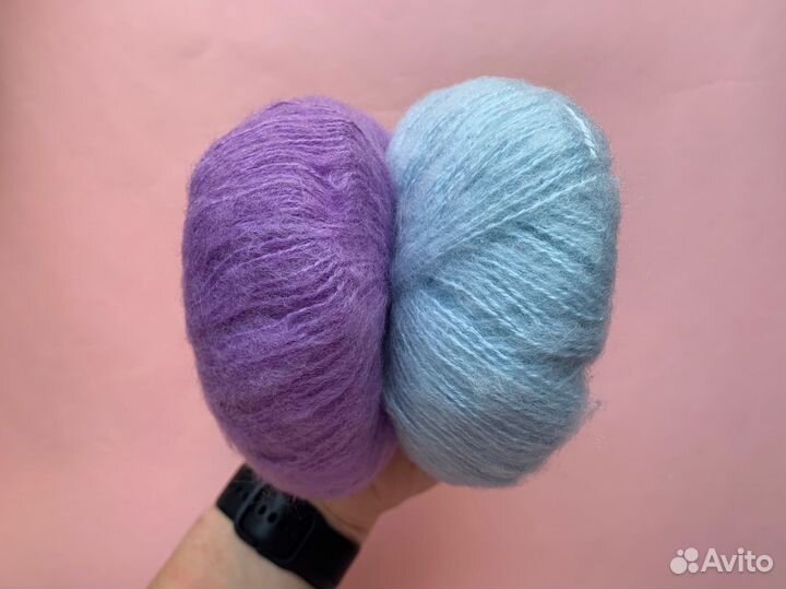 Пряжа для вязания мохер
