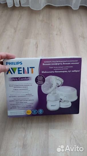 Молокоотсос avent электрический