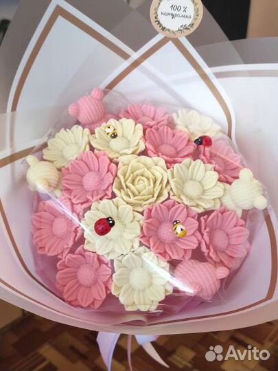 Шоколадные цветы