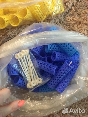 Бигуди пластмассовые