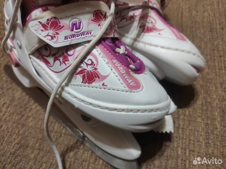 Коньки раздвижные 30-32