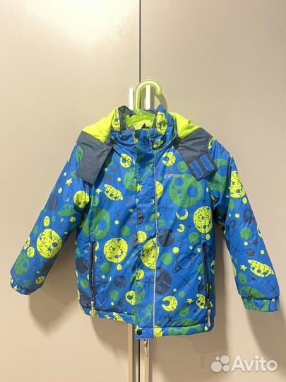 Куртка демисезонная 104 (+шапка)