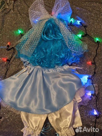 Костюм Мальвина от 3 до 4 лет, костюм кукла