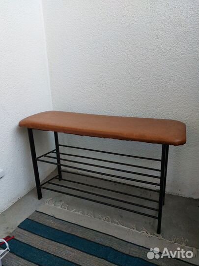 Обувница (банкетка) с вешалкой