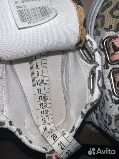 Кеды для девочки Tombi 25 см