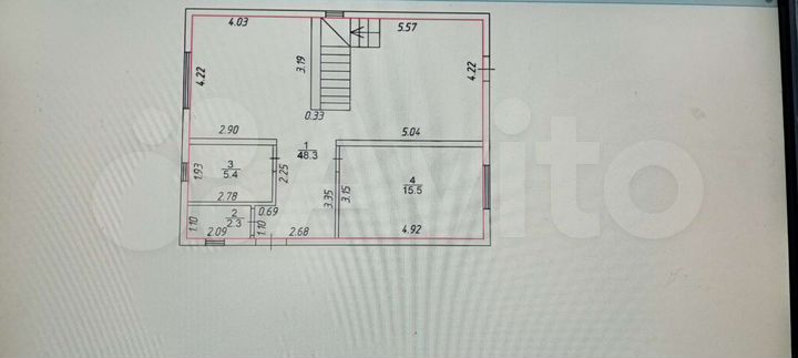 Дом 115 м² на участке 5,1 сот.