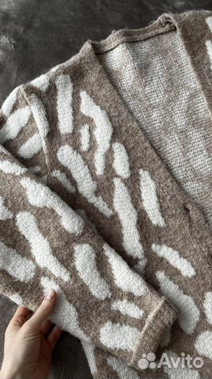 Кардиган теплый весна