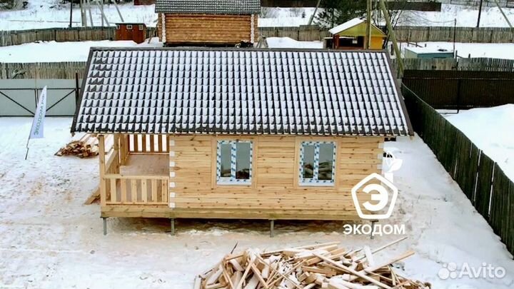 Строительство домов из бруса под ключ