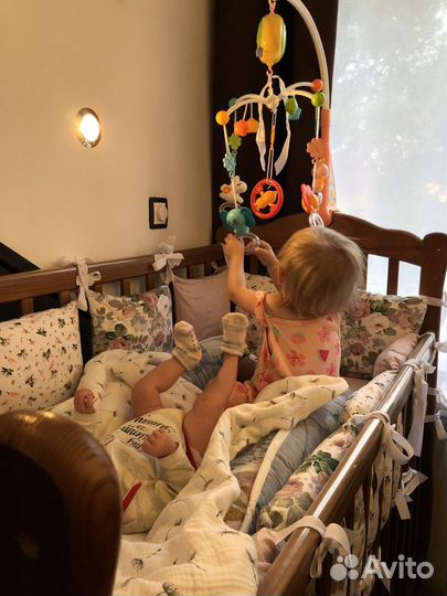 Бортики в кроватку