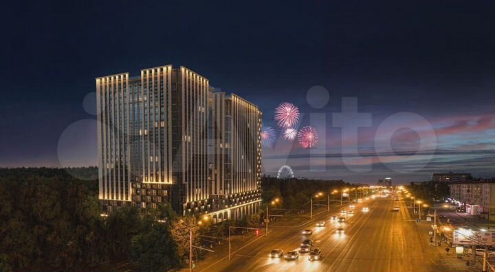 2-к. квартира, 46 м², 11/25 эт.