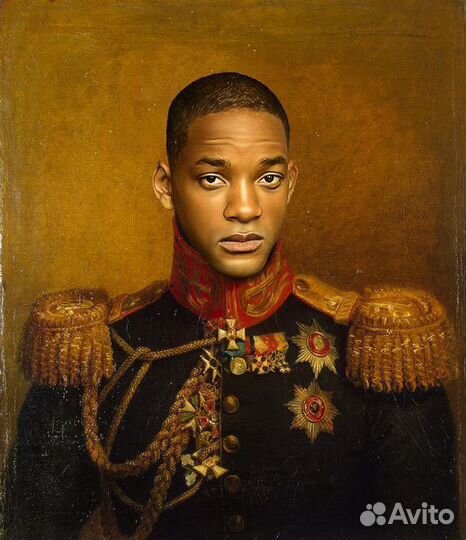 Портрет по фото в Образе Короля Императора и тд