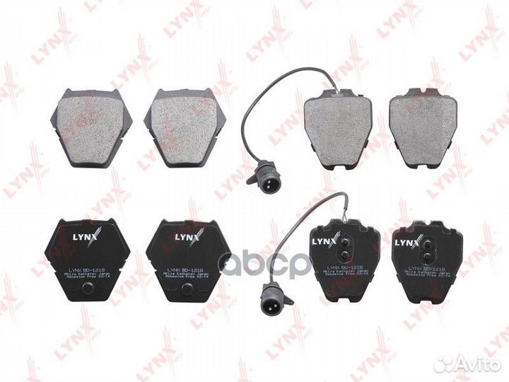Колодки тормозные дисковые перед BD1218 LYN