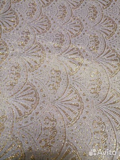 Отрез ткани парча, 3 метра