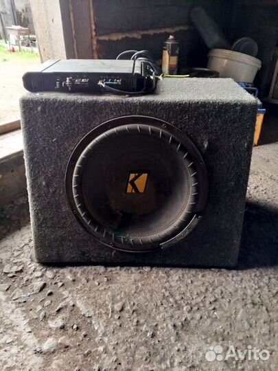 Сабвуфер и усилитель