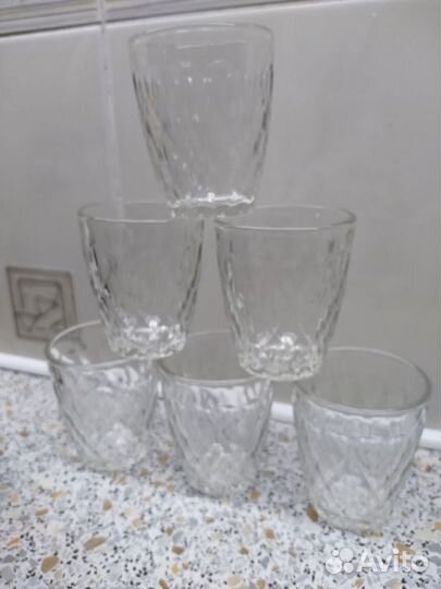 Стаканчики 100мл.,стекло. СССР