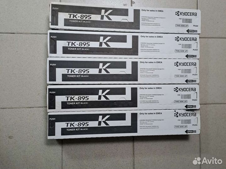 Картриджи Kyocera TK-895 K
