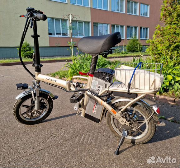 Электровелосипед складной