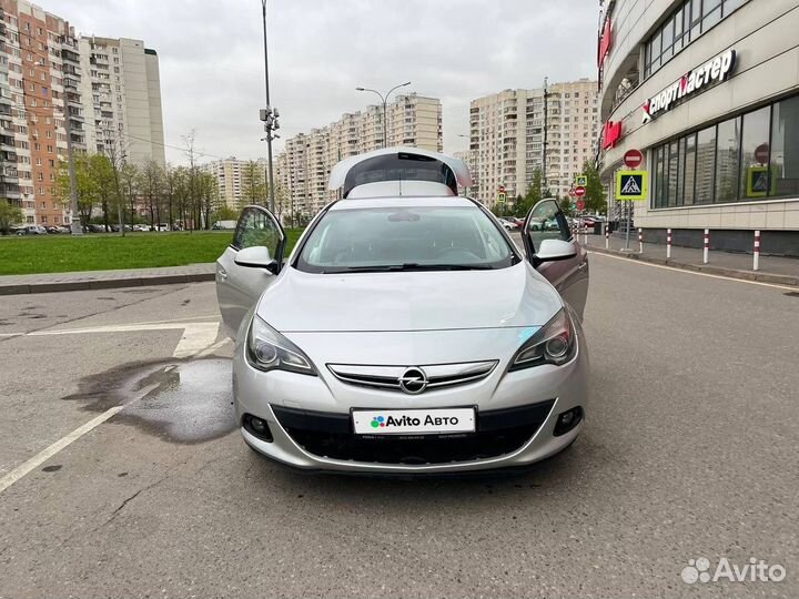Opel Astra GTC 1.4 AT, 2012, 162 000 км