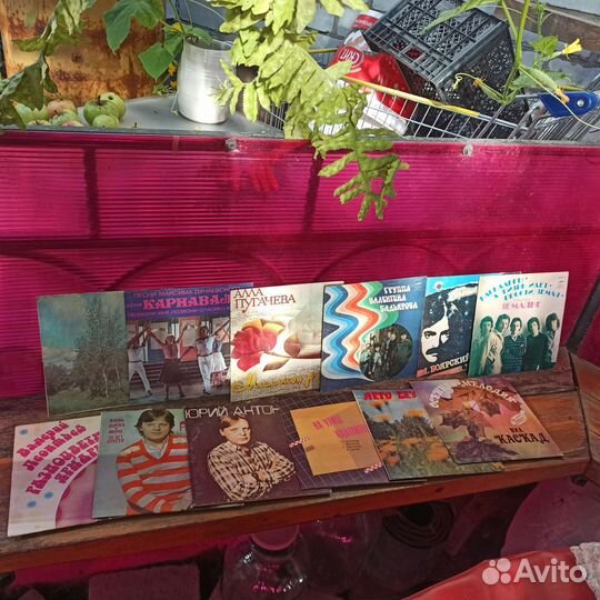 Виниловые пластинки СССР