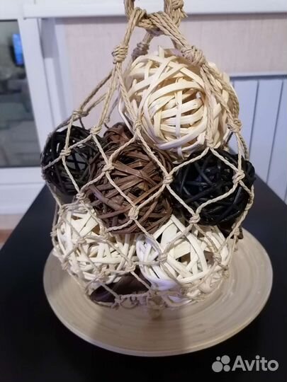 Шары декоративные из ротанга IKEA