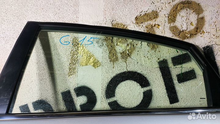 Стекло двери задней левой для Nissan Almera 3