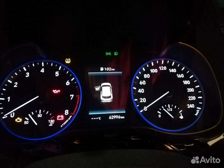 Панель приборов supervision 4.2 от hyundai kona