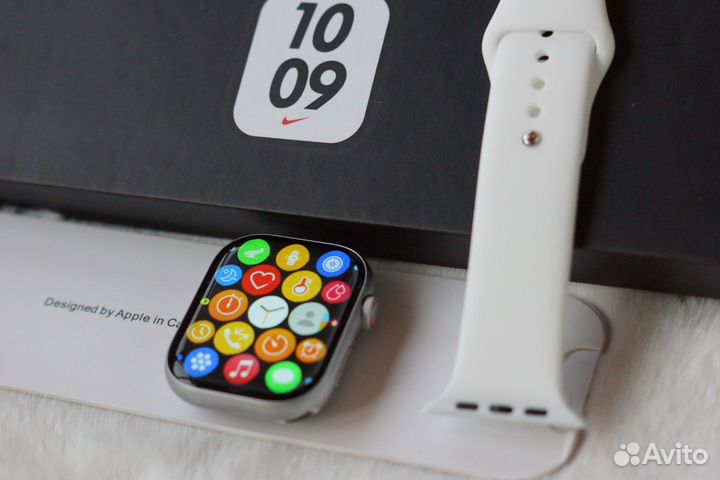 Часы apple watch 8 45 mm silver