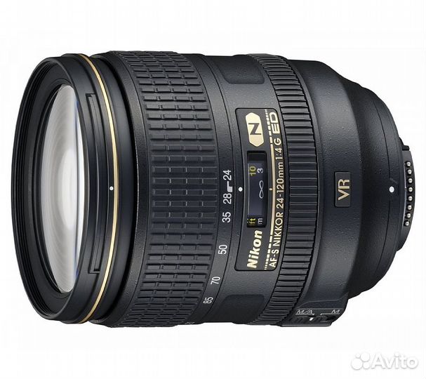 Объектив Nikon 24-120mm f/4G ED VR AF-S Nikkor