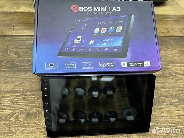 Магнитола BOS mini A3 9 дюймов