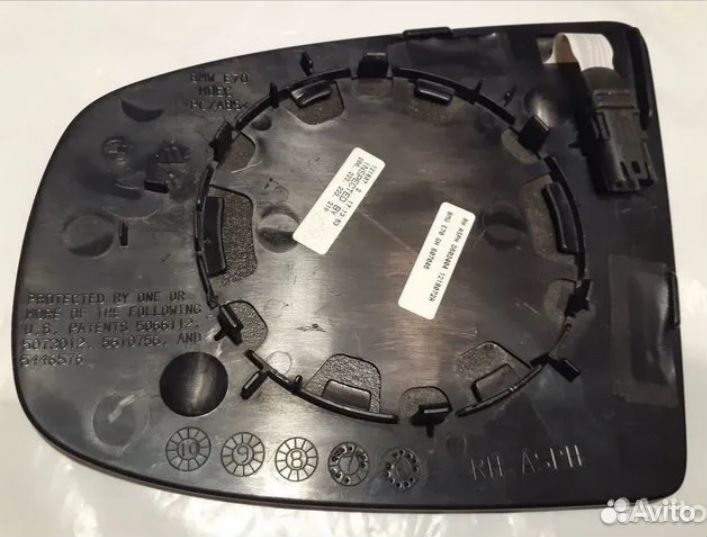 Зеркальный Элемент BMW X5 X6 E70 E71 06-14г