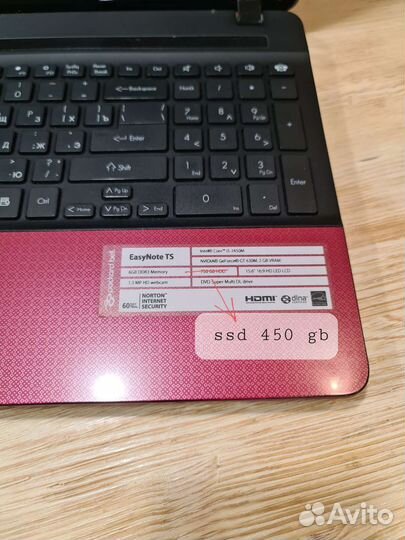 Игровой ноутбук packard bell