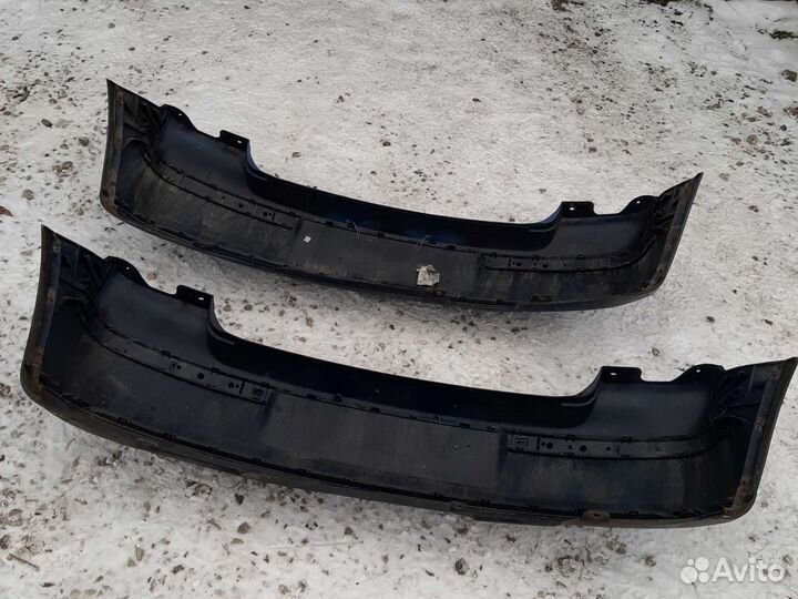 Бампер задний Фольксваген Поло 4 рестайлинг ориг
