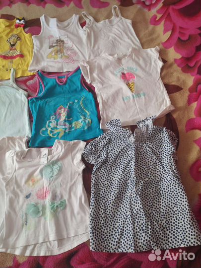 Майка, футболка для девочки пакетом