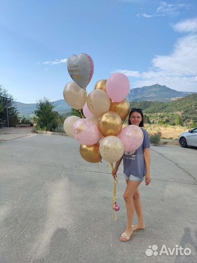 Гелиевые шары, воздушные шарики