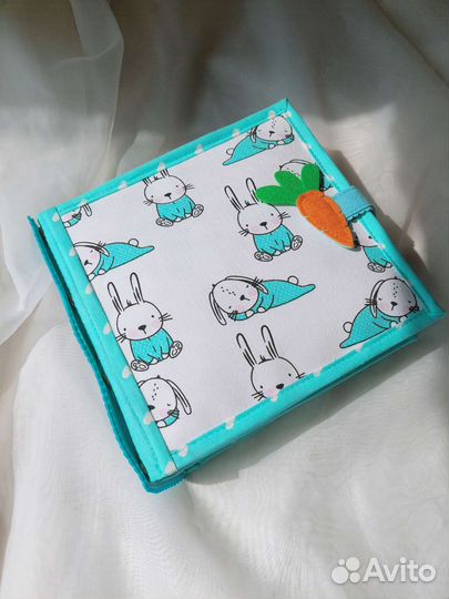 Развивающая книга из фетра