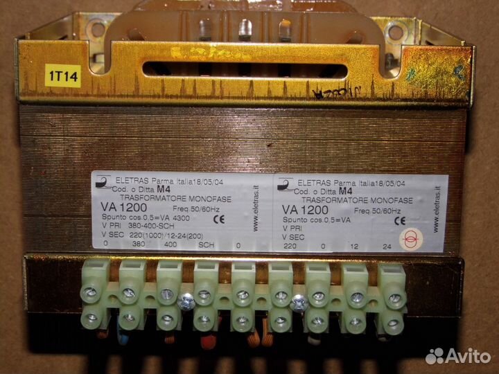 Многоступенчатый трансформатор Eletras M4 VA 1200