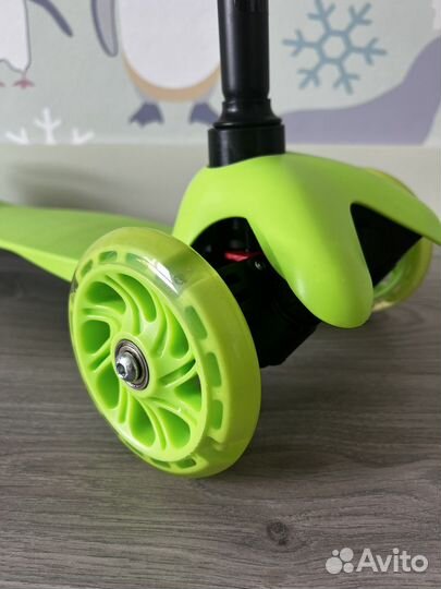 Самокат детский трехколесный