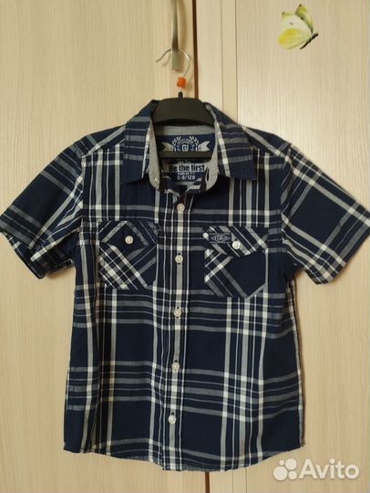 Рубашка для мальчика 128 размер