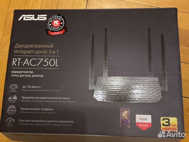 Wifi роутер asus