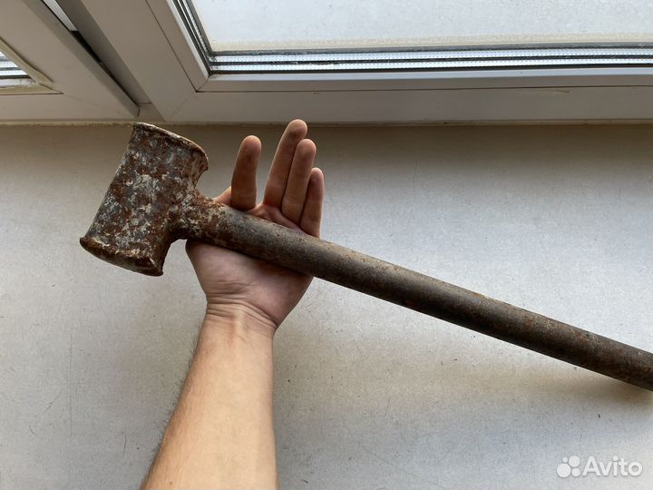 Тыжелая кувалда цельнометалическая СССР