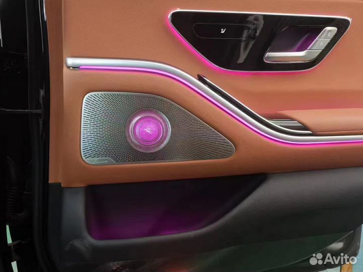 Динамики Burmester на Mercedes S Class W223