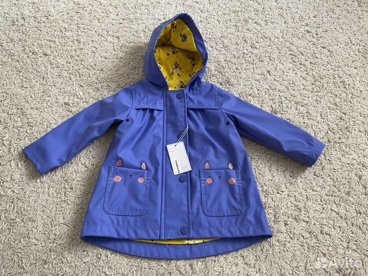 Новая куртка ветровка Mothercare 80 см