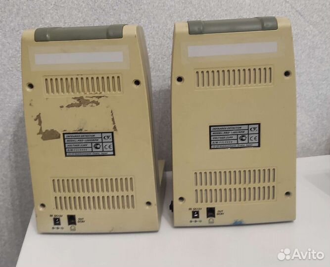 2 Детектора банкнот PRO-1500 irpm