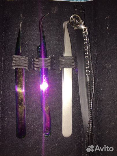 Пинцеты для наращивания ресниц