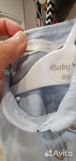 Рубашка mango р. 7 (122)