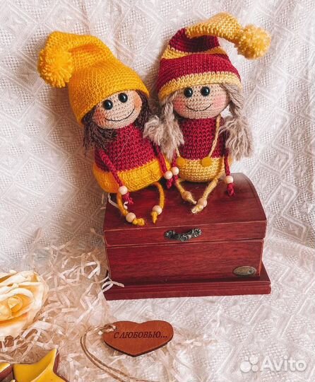 Игрушки вязаные крючком